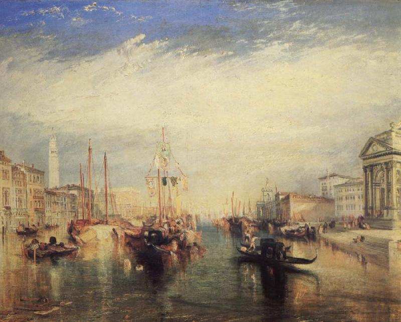 Joseph Mallord William Turner THe Grand Canal oil painting picture